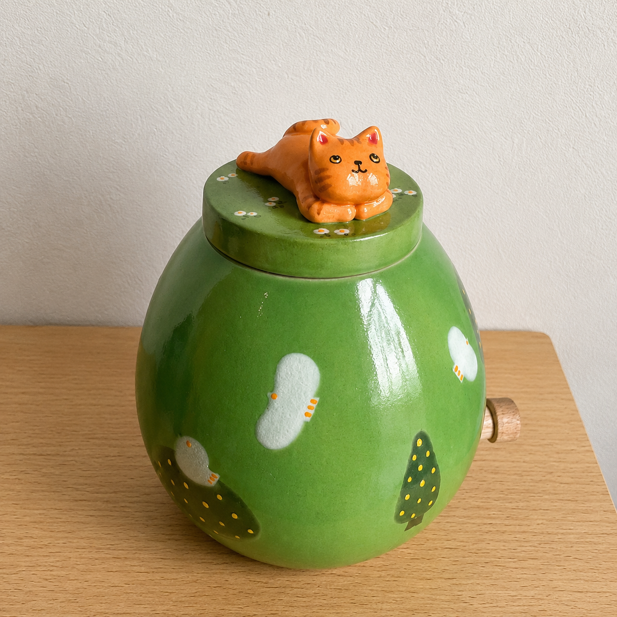 Custom Pet's Figure Ceramic Urn-Aesthetic